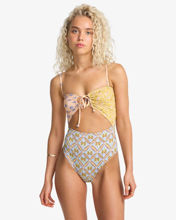 Load image into Gallery viewer, Billabong Women's Soul Stoke Andrew One Piece Swimsuit Twilight Blue 24O301610-TWB1
