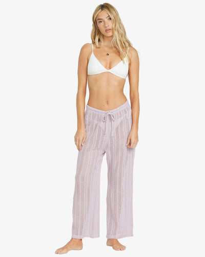 Billabong Women's Tropic Beach Pants Amethyst Smoke 24O601505_AMS