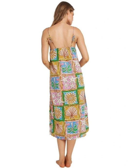Billabong Women's Heat Dream Midi Dress Multi 24O604502-MUL