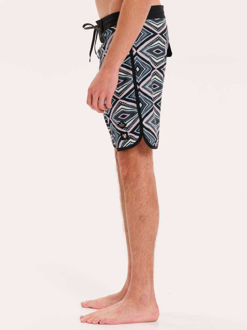 Load image into Gallery viewer, Emerson Men's Boardshorts 49 cm Black/Pink 251.EM524.22-Pr481-Black-Pink

