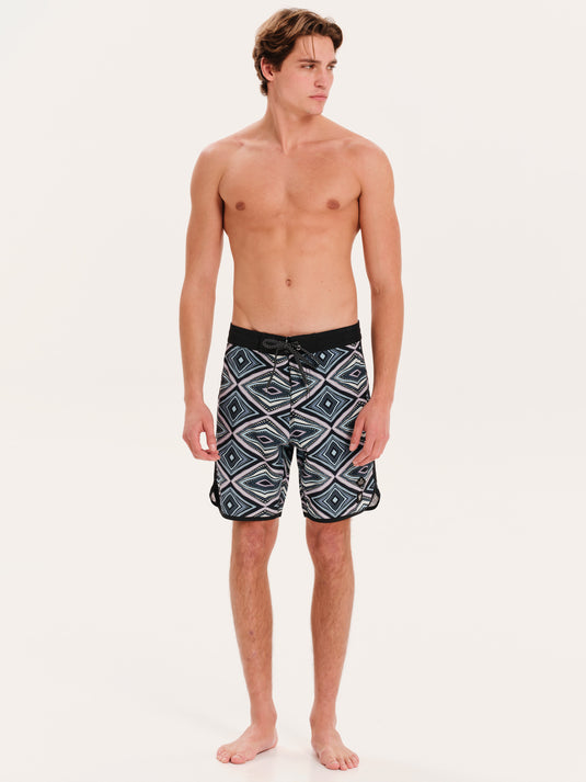 Emerson Men's Boardshorts 49 cm Black/Pink 251.EM524.22-Pr481-Black-Pink