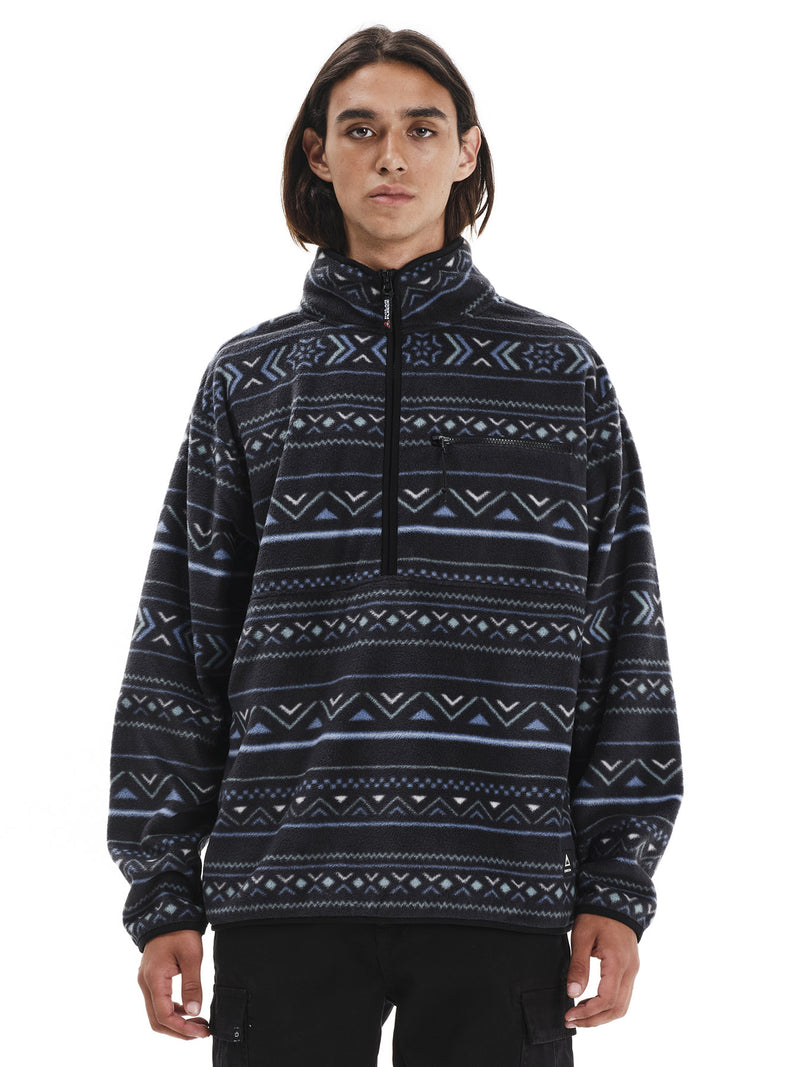 Load image into Gallery viewer, Emerson Men's Half Zip Fleece Black 252.EM280.106-PR546
