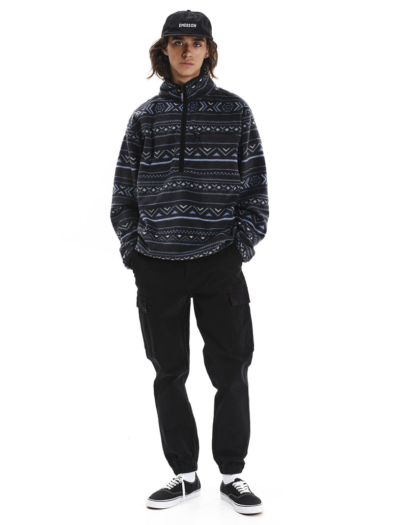 Load image into Gallery viewer, Emerson Men's Half Zip Fleece Black 252.EM280.106-PR546
