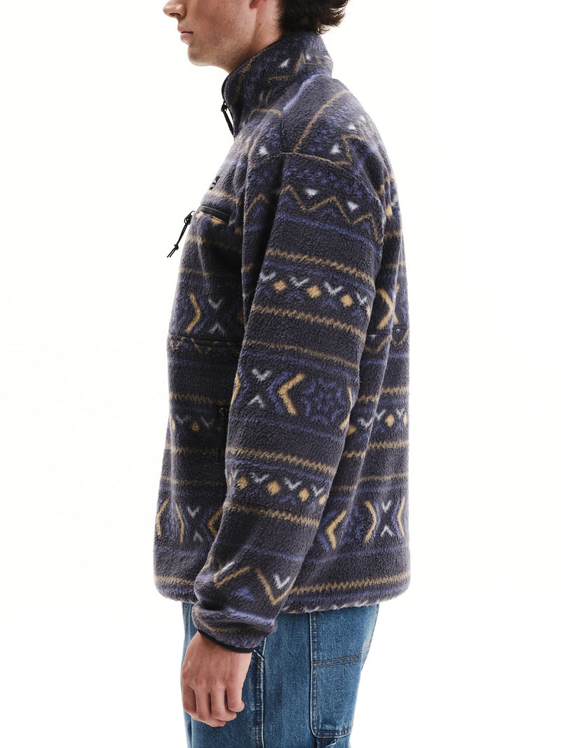 Load image into Gallery viewer, Emerson Men's High Pile Half Zip Fleece Midnight 252.EM280.105-PR546
