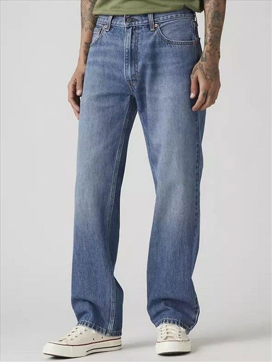 Levi's Men's 555 Relaxed Straight Jeans Dark Wash A72230011