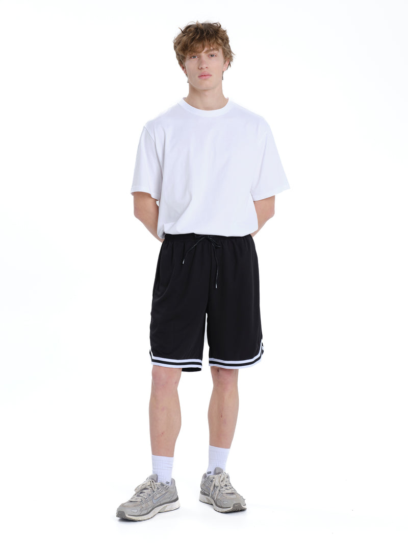 Load image into Gallery viewer, Emerson Men's Basketball Shorts Black 261.EM241.01-Black

