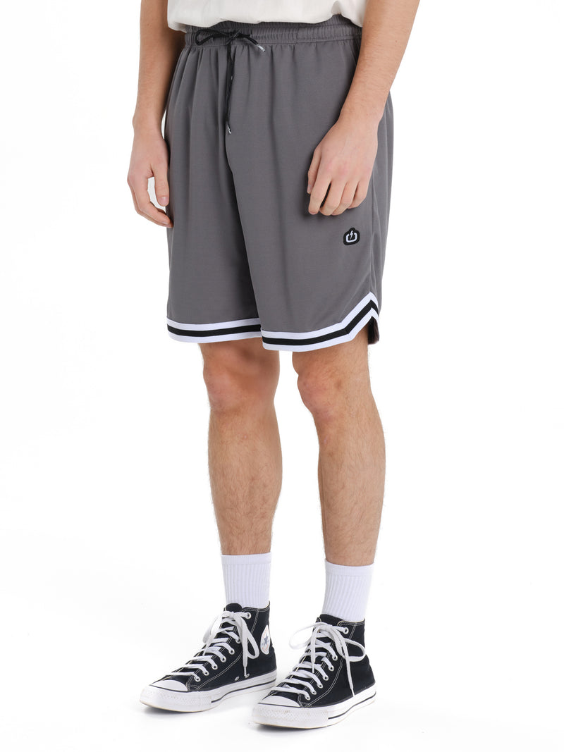 Load image into Gallery viewer, Emerson Men's Basketball Shorts Grey 261.EM241.01-Grey
