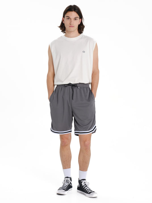 Emerson Men's Basketball Shorts Grey 261.EM241.01-Grey