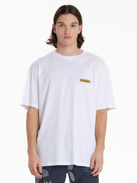 Emerson Men's Nicaragua Short Sleeve T-shirt White 261.EM33.16-White