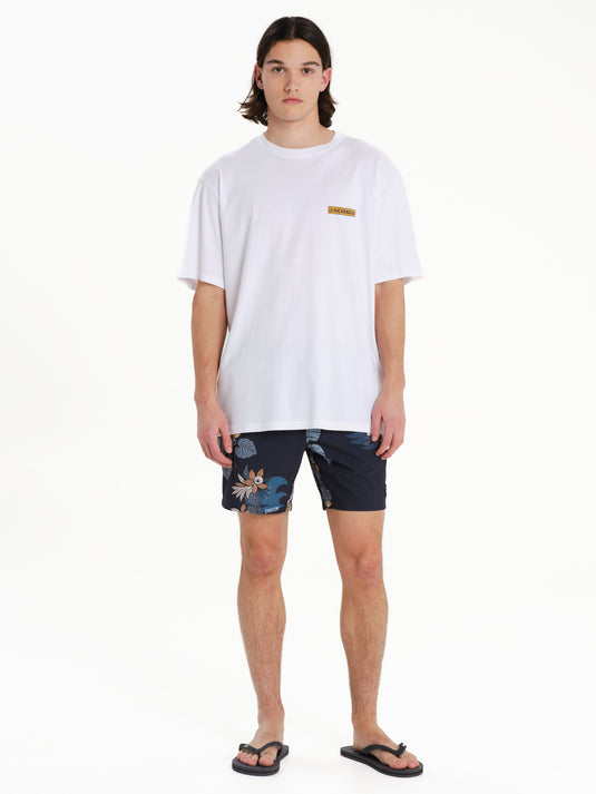 Emerson Men's Nicaragua Short Sleeve T-shirt White 261.EM33.16-White