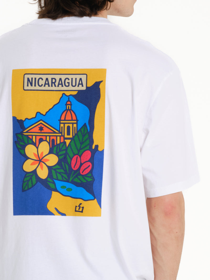 Load image into Gallery viewer, Emerson Men's Nicaragua Short Sleeve T-shirt White 261.EM33.16-White
