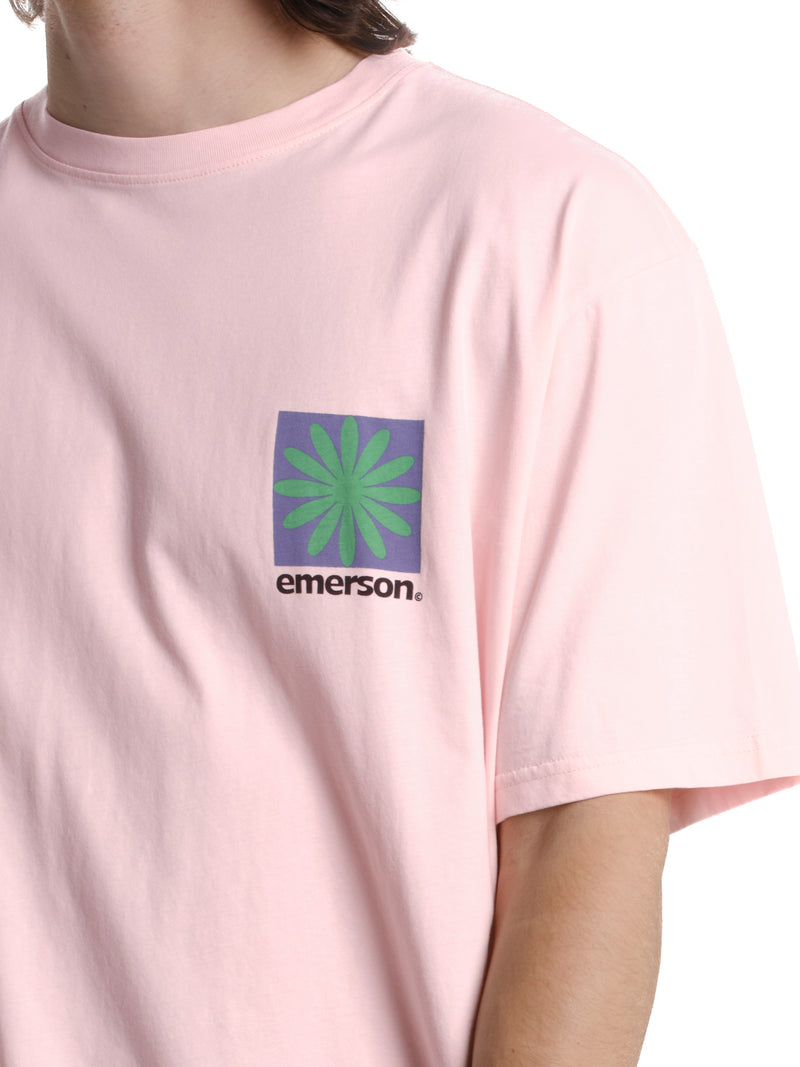 Load image into Gallery viewer, Emerson Men's "Concious State Of Mind" Short Sleeve T-shirt Blush Pink 261.EM33.19-Blush-Pink
