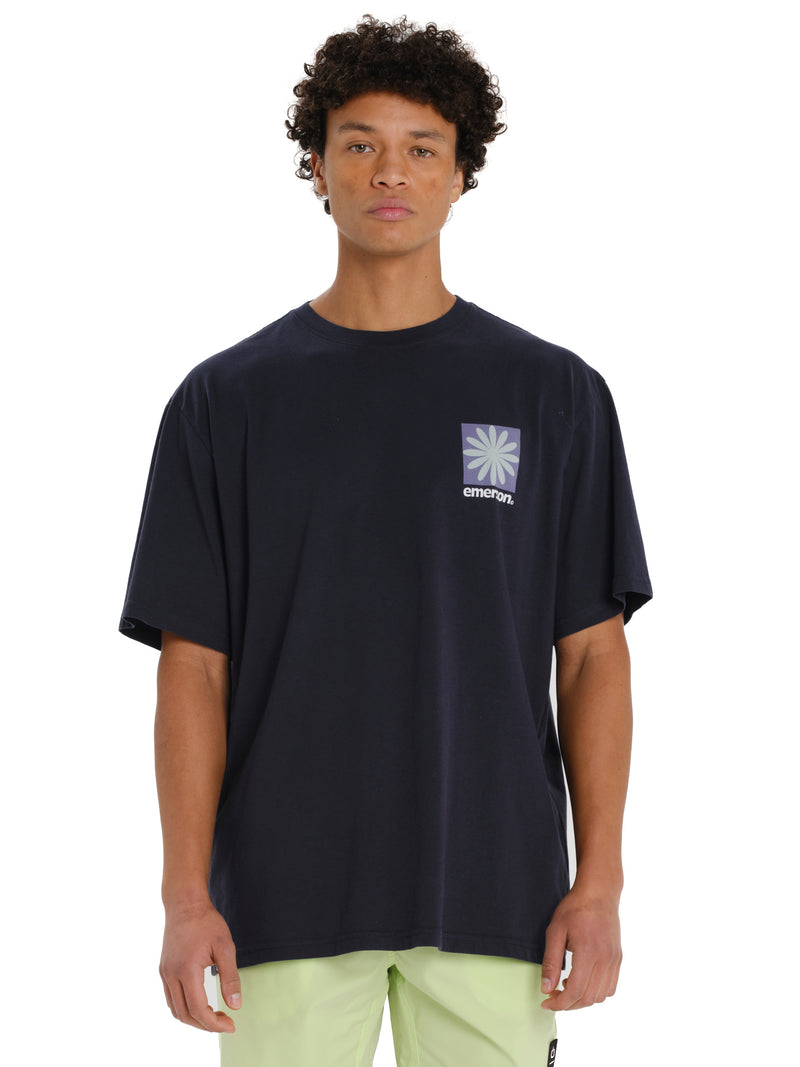 Load image into Gallery viewer, Emerson Men's "Concious State Of Mind" Short Sleeve T-shirt D. Navy 261.EM33.19B-D-Navy
