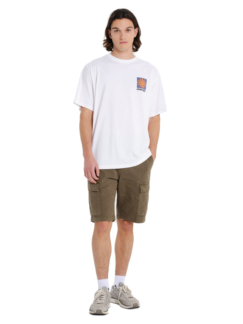 Load image into Gallery viewer, Emerson Men's "Concious State Of Mind" Short Sleeve T-shirt White 261.EM33.19B-White
