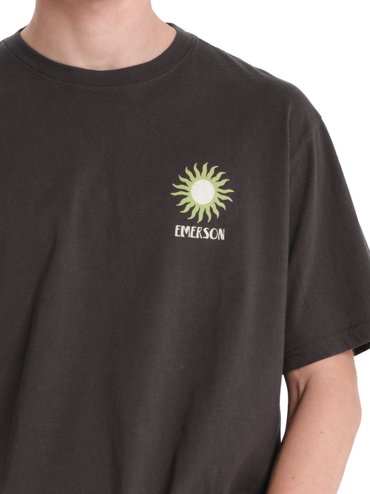 Emerson Men's "Conscious Living" Short Sleeve T-shirt Charcoal 261.EM33.27-Charcoal