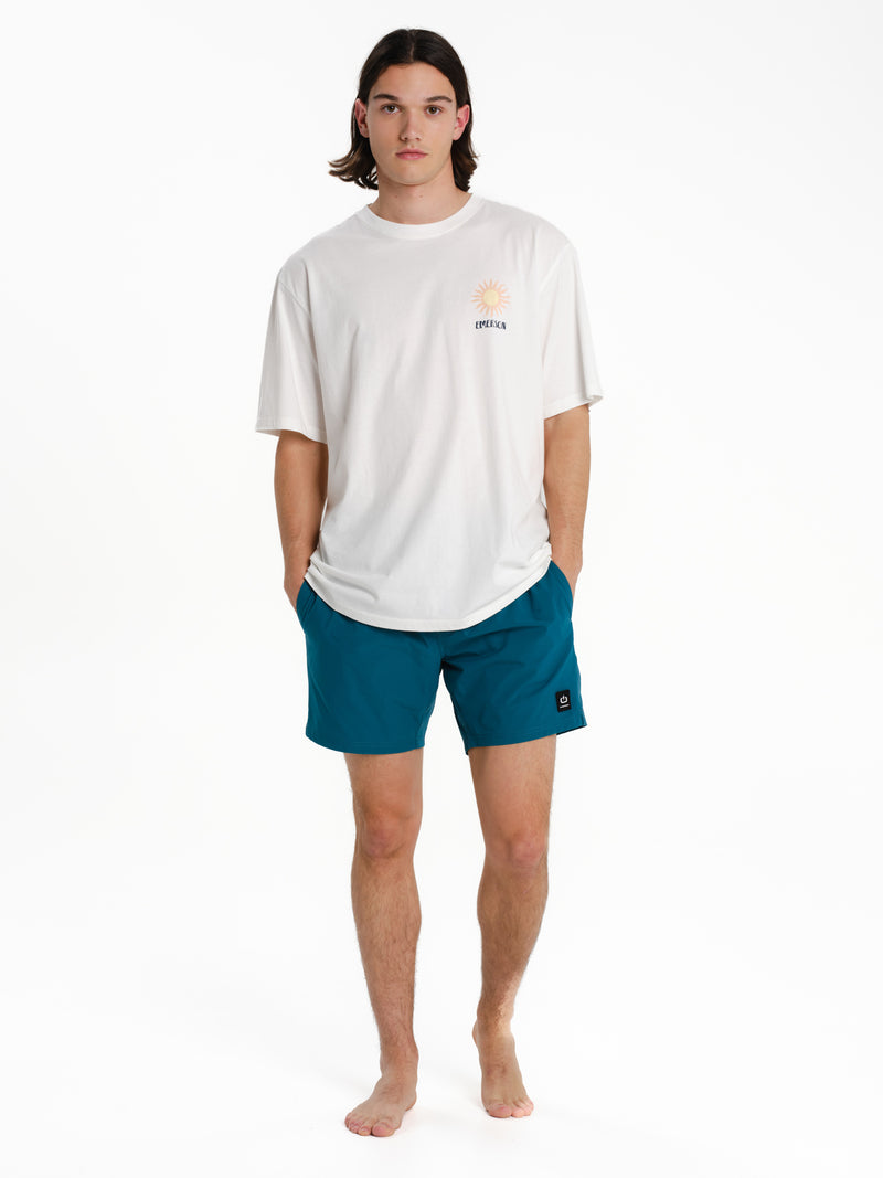 Load image into Gallery viewer, Emerson Men's "Conscious Living" Short Sleeve T-shirt Frosty White 261.EM33.27-Frosty-White
