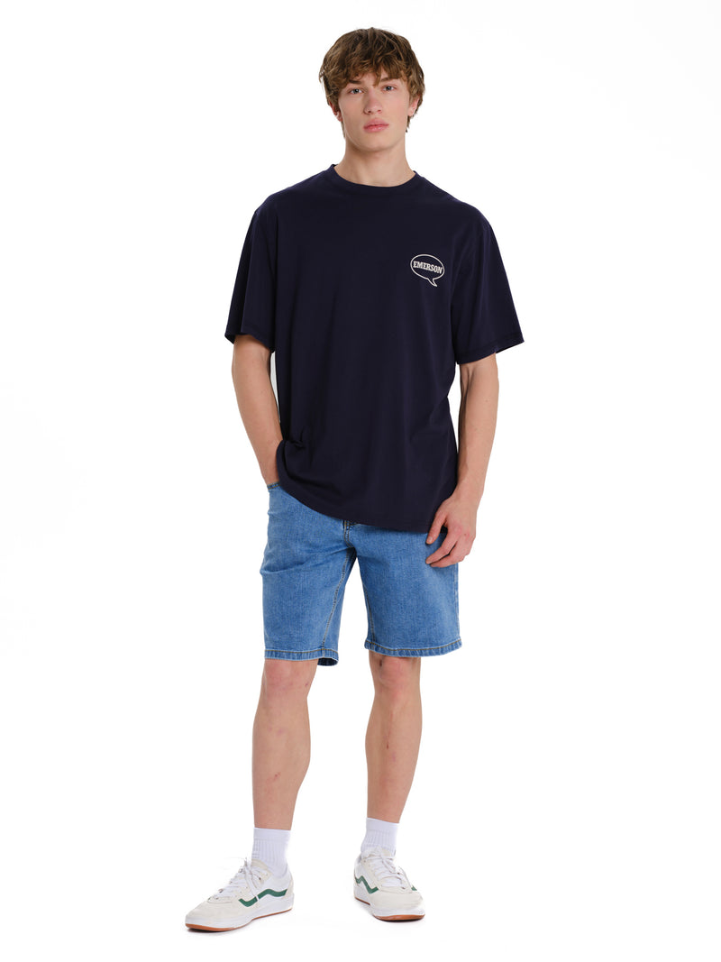 Load image into Gallery viewer, Emerson Men's "Gelato Italiano" Short Sleeve T-shirt Purple Blue 261.EM33.36-Purple-Blue
