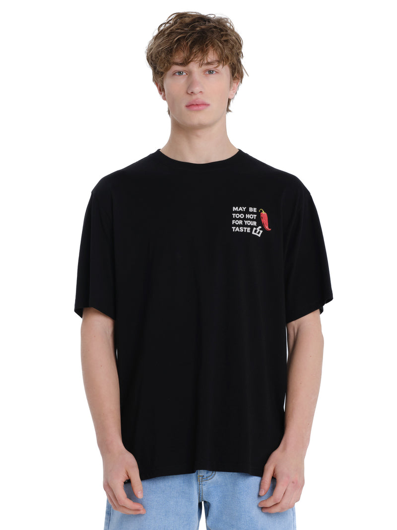 Load image into Gallery viewer, Emerson Men's "Chili" Short Sleeve T-shirt Black 261.EM33.38-Black
