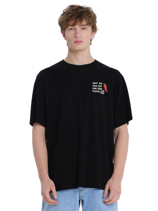 Emerson Men's "Chili" Short Sleeve T-shirt Black 261.EM33.38-Black