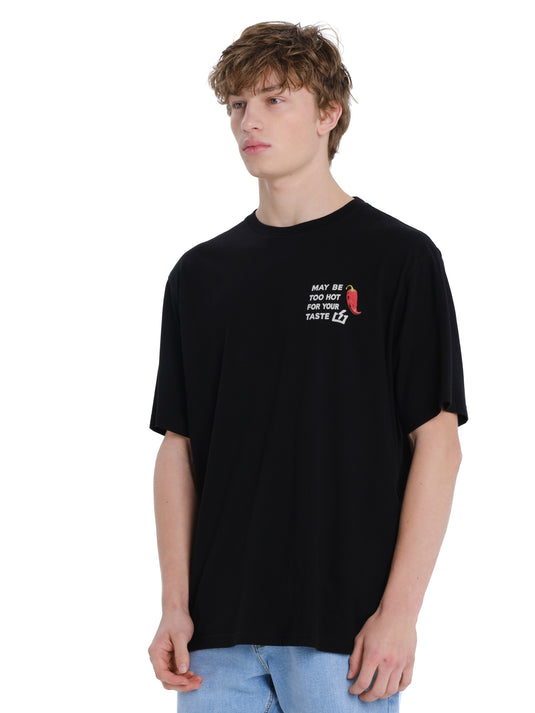 Emerson Men's "Chili" Short Sleeve T-shirt Black 261.EM33.38-Black