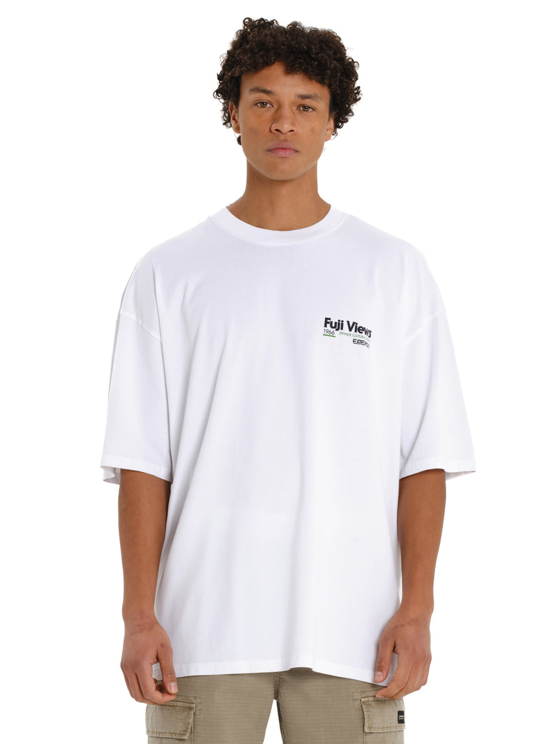 Load image into Gallery viewer, Emerson Men's "Fuji Views" Short Sleeve T-shirt White 261.EM33.65-White
