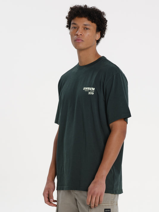 Emerson Men's "Tokyo Japan" Short Sleeve T-shirt Forest Teal 261.EM33.66-Forest-Teal