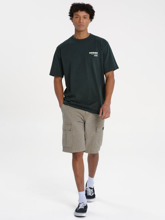 Emerson Men's "Tokyo Japan" Short Sleeve T-shirt Forest Teal 261.EM33.66-Forest-Teal