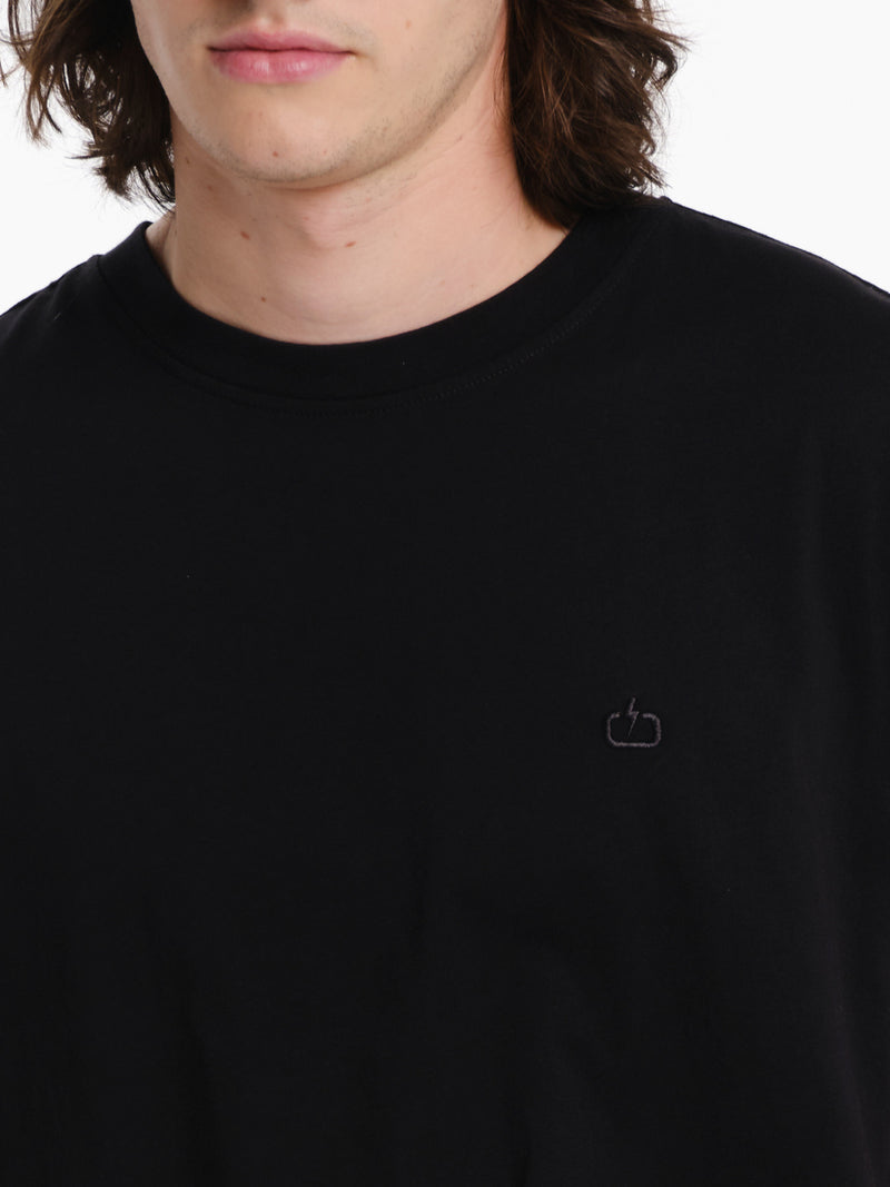 Load image into Gallery viewer, Emerson Men's Logo Embroidery Sleevelss T-shirt Black 261.EM37.125-Black
