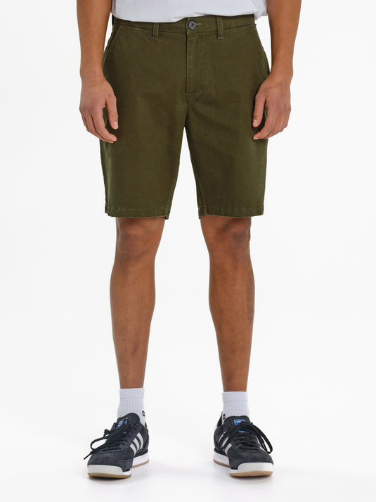 Emerson Men's Chino Shorts Olive Green 261.EM46.91-Green