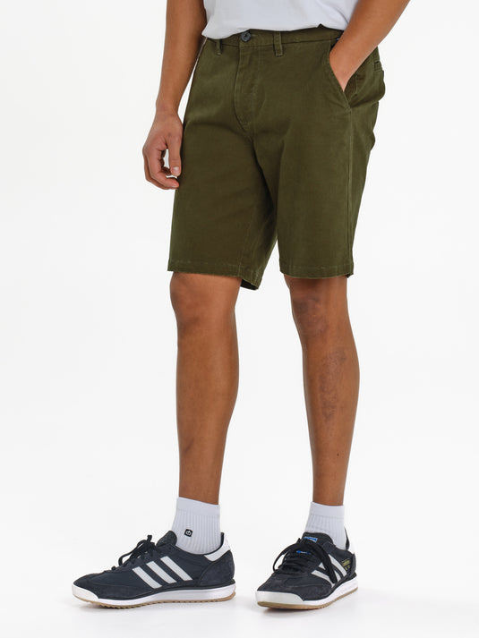 Emerson Men's Chino Shorts Olive Green 261.EM46.91-Green