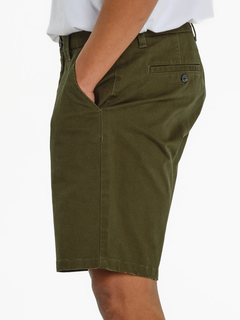 Load image into Gallery viewer, Emerson Men's Chino Shorts Olive Green 261.EM46.91-Green
