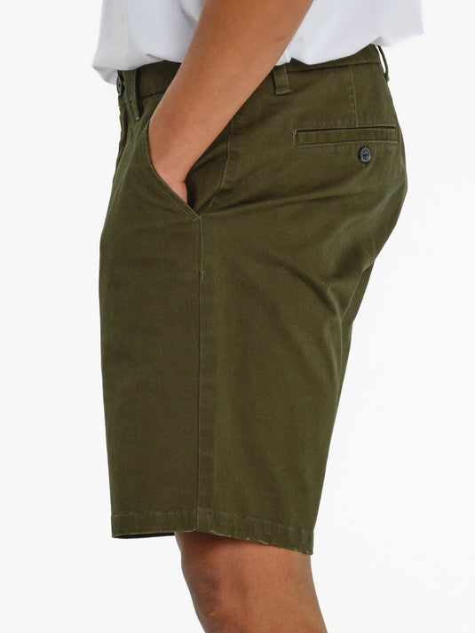 Emerson Men's Chino Shorts Olive Green 261.EM46.91-Green