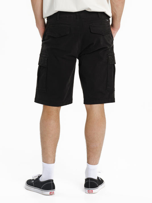 Emerson Men's Cargo Shorts Black 261.EM47.295-Black