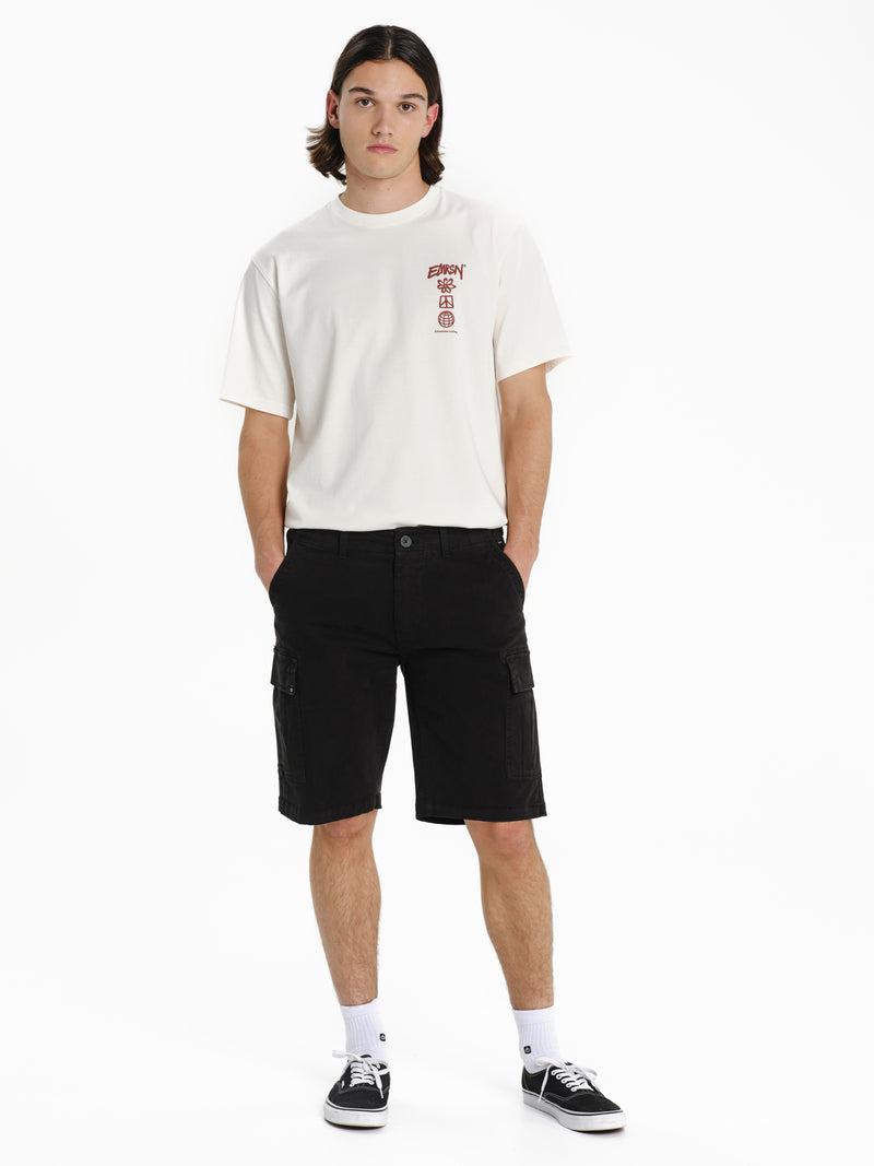 Load image into Gallery viewer, Emerson Men's Cargo Shorts Black 261.EM47.295-Black
