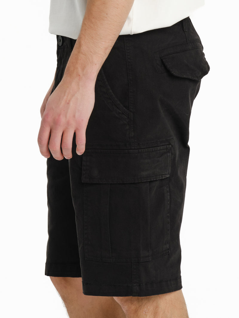 Load image into Gallery viewer, Emerson Men's Cargo Shorts Black 261.EM47.295-Black
