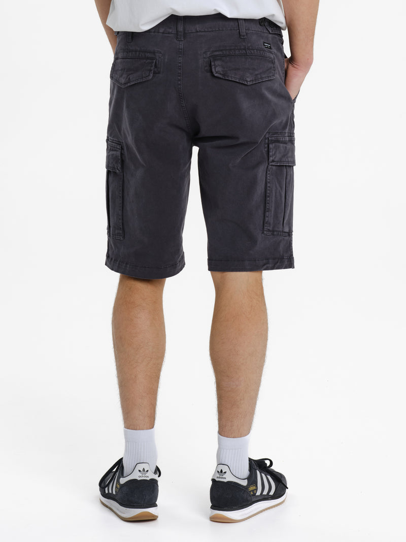 Load image into Gallery viewer, Emerson Men's Cargo Shorts Stone Grey 261.EM47.295-Grey
