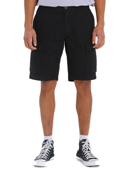 Emerson Men's Ripstop Cargo Shorts Black 261.EM47.34-Black