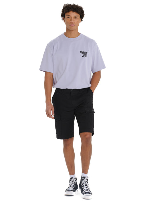 Emerson Men's Ripstop Cargo Shorts Black 261.EM47.34-Black