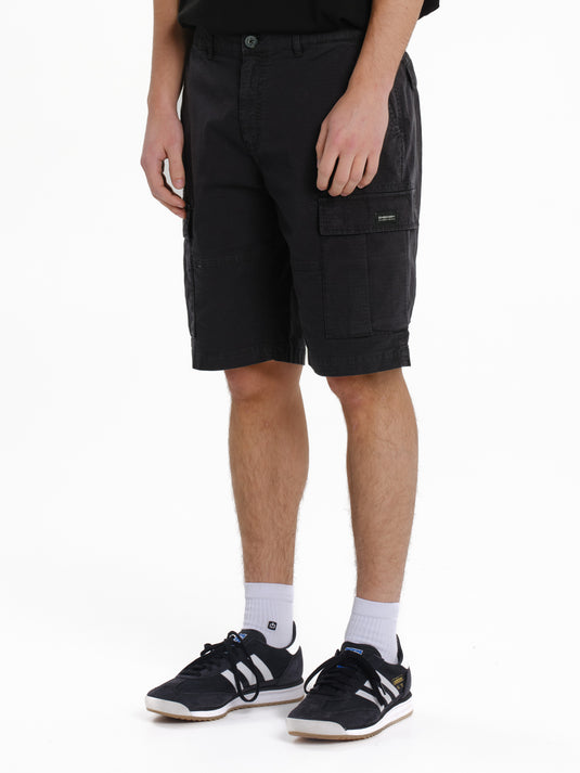 Emerson Men's Ripstop Cargo Shorts Charcoal 261.EM47.34-Charcoal