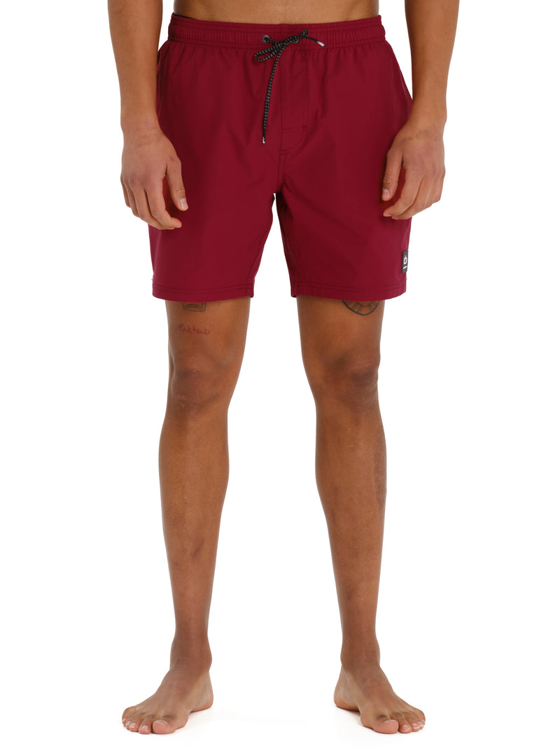 Load image into Gallery viewer, Emerson Men's Elastic Volleyball Swimsuit 43 cm Berry 261.EM508.36-Berry
