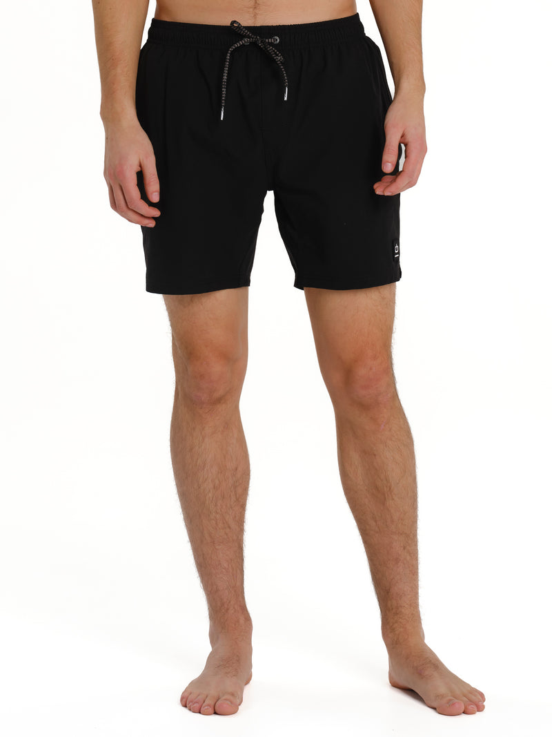 Load image into Gallery viewer, Emerson Men's Elastic Volleyball Swimsuit 43 cm Black 261.EM508.36-Black

