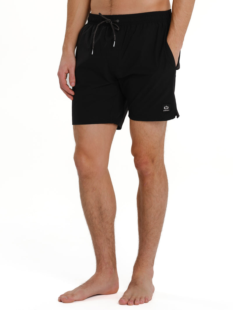 Load image into Gallery viewer, Emerson Men's Elastic Volleyball Swimsuit 43 cm Black 261.EM508.36-Black
