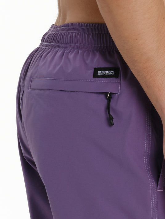 Emerson Men's Elastic Volleyball Swimsuit 43 cm Purple 261.EM508.36-Purple