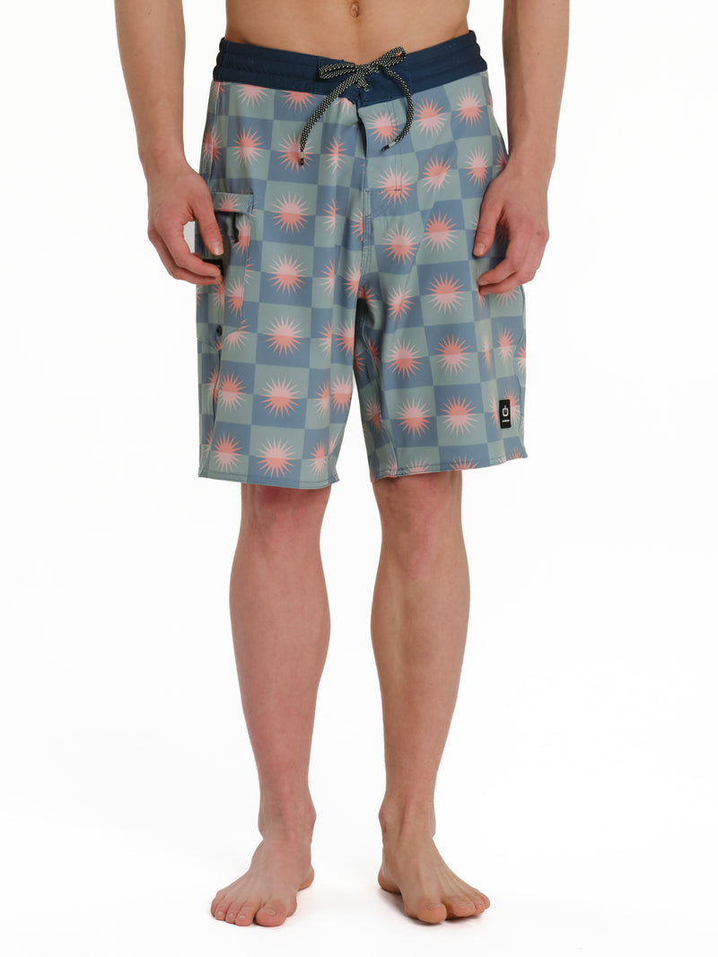 Load image into Gallery viewer, Emerson Men's Printed Boardshorts 51 cm Misty Green 261.EM524.13-Pr554-Misty-Green
