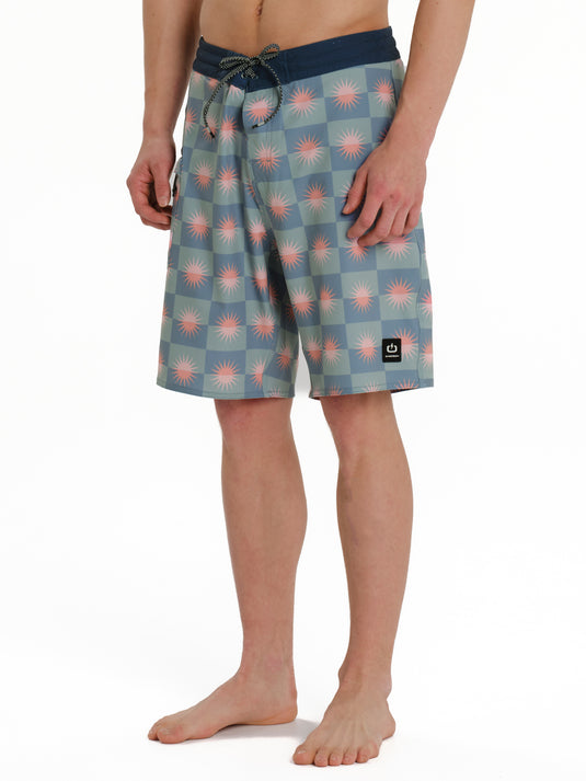 Emerson Men's Printed Boardshorts 51 cm Misty Green 261.EM524.13-Pr554-Misty-Green