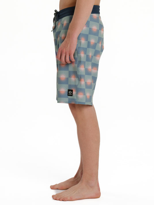 Emerson Men's Printed Boardshorts 51 cm Misty Green 261.EM524.13-Pr554-Misty-Green