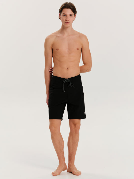 Emerson Men's Monochrome Boardshort 50cm. Black 261.EM528.30A