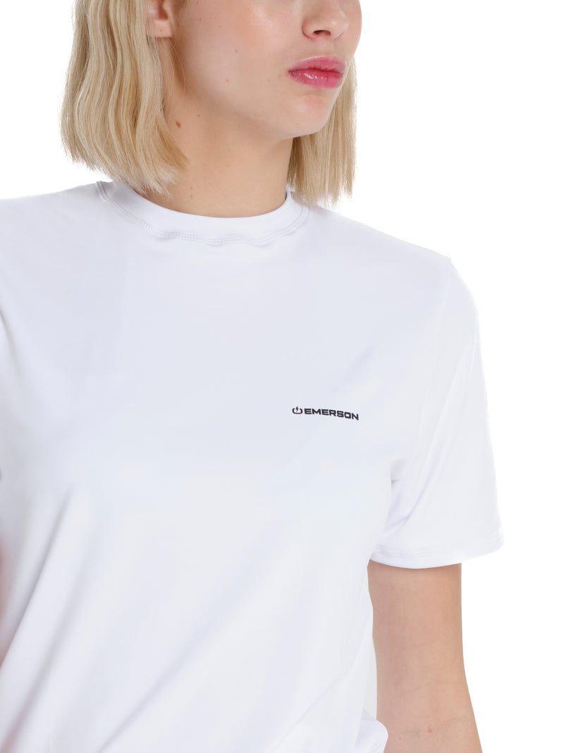 Load image into Gallery viewer, Emerson Unisex Short Sleeve Rashquard T-shirt White 261.EM56.01-White
