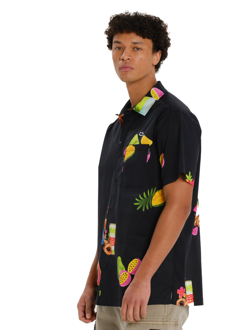 Load image into Gallery viewer, Emerson Men's Short Sleeve Shirt Black 261.EM61.05PR-Black
