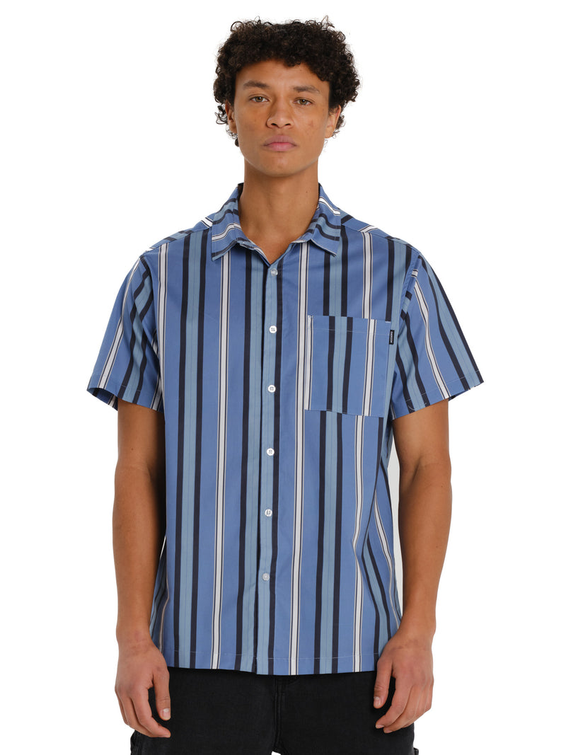Load image into Gallery viewer, Emerson Men's Short Sleeve Shirt Dutch Blue 261.EM61.05PR-Blue
